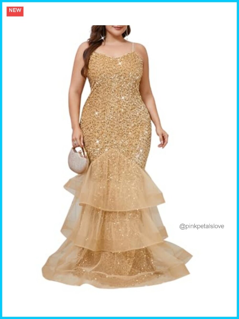 Sexy Sleeveless Sequin Mesh Patchwork Maxi Dress Plus Size Sling Cocktail Party